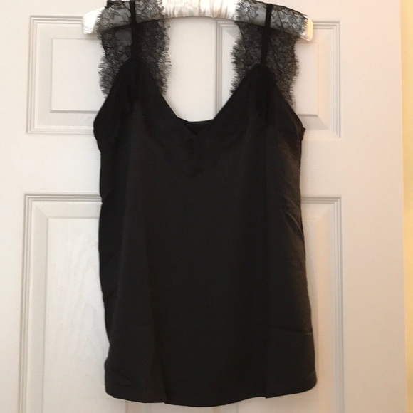 Black lace cami top - Picture 4 of 6